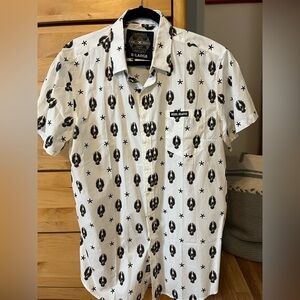 Rebel Reaper Button Up